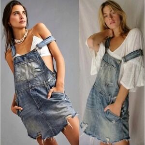 Denim Overall Dress